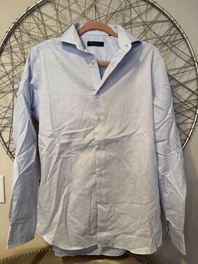 Regular Fit Light Blue Men's Dress Shirt